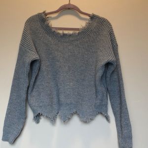 Distressed Sweater